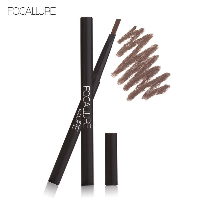 

FOCALLURE Double-hand Eyebrow Pencil Waterproof Eyebrow Enhancer Natural Eye Makeup Brow Pen