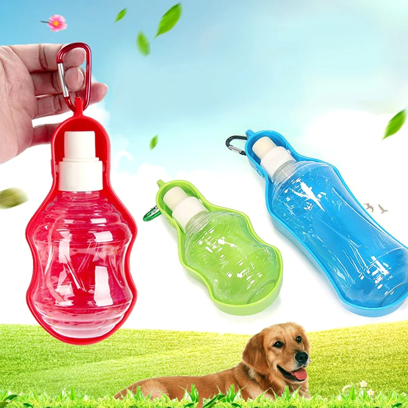 High end Eco friendly Material 200ml Dog Water Bottle Multicolor Dog