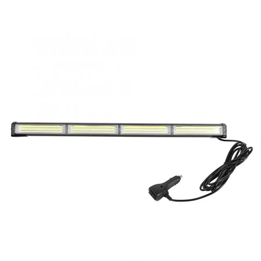 

12V 120W 59cm/23.2in Car Cigarette Lighter Type LED Light Bar 18 Function IP67 Waterproof LED Work Light Bar White LED