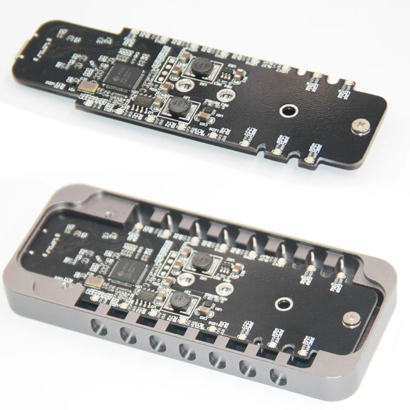  M schlüssel M.2 SSD Tragbare Mobile Box USB 3.1 Typ-C zu NVMe PCIe 30 4x M2 adapter NGFF SSD HDD Ge
