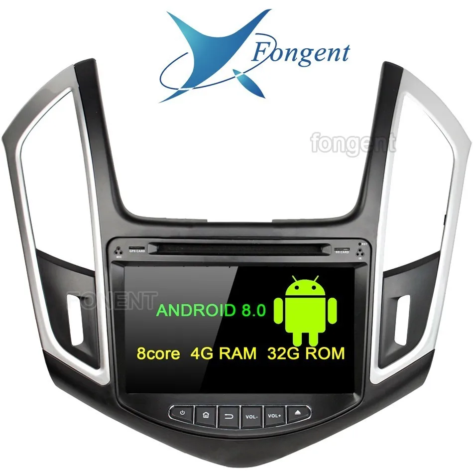 

Android 8.0 8 Core RAM 4GB ROM 32GB Car DVD Player GPS SAT NAV Head Unit For Chevrolet CRUZE 2012-2015 Radio Screen IPS 2 din