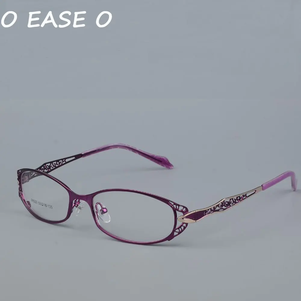 O EASE 2018 украшения оптические очки в оправе при близорукости металлический сплав