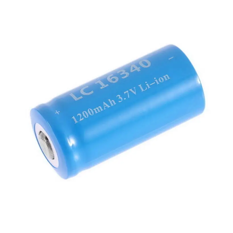 GTF 3 7 V 1200mAh 16340 литий ионная аккумуляторная батарея для фонарика UL|rechargeable battery|battery