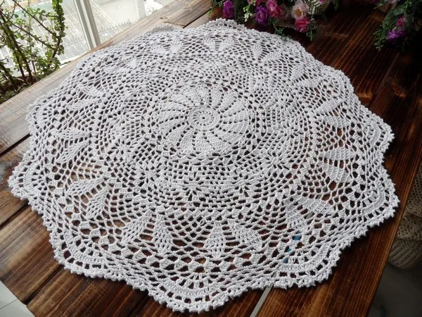 Gratis Shippingzakka Katun Rajutan Putaran Taplak Meja Untuk Lebih Aksesoris Meja Dekorasi Meja Dinning Dekorasi Dapur Penutup Handuk Tablecloth Material Tablecloth 120tablecloth Crochet Aliexpress