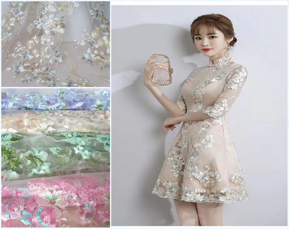 Nigerian Lace Fabric 2017 New Arrival Lace Tulle Fabric