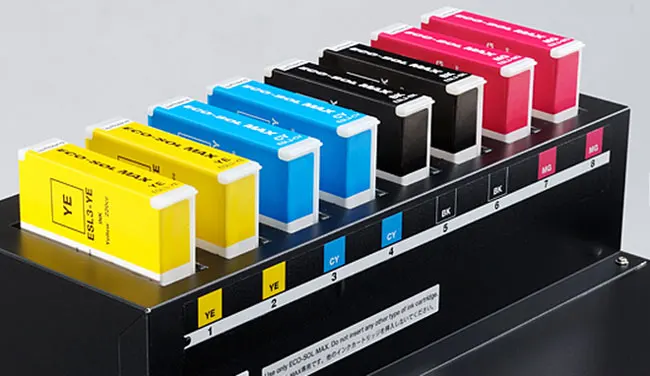 Roland VS-640/RE-640 Refill Ink Cartridges Vertical 440ml application 1