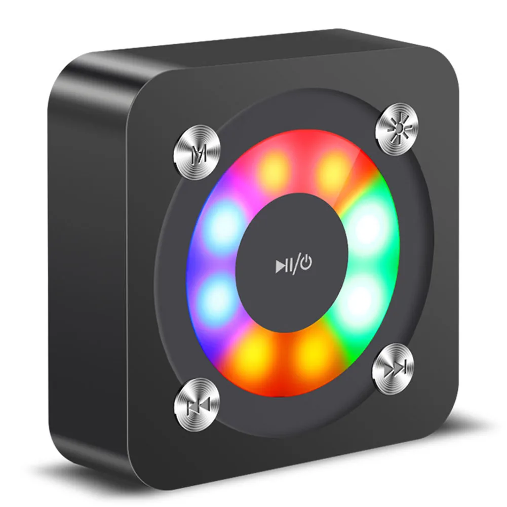 

Travel Bluetooth Colorful Flashing Wireless Speaker Phone Mini Light Party Portable Hands Free