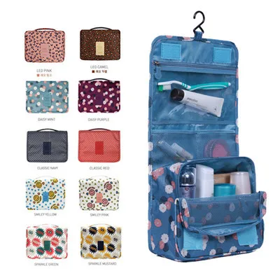 

Multi-function Hanging Hook Wash Bag Women Cosmetic Cases Travel Necessarie Make Up Toiletry Organizer Pouch Beauty Makeup Bag