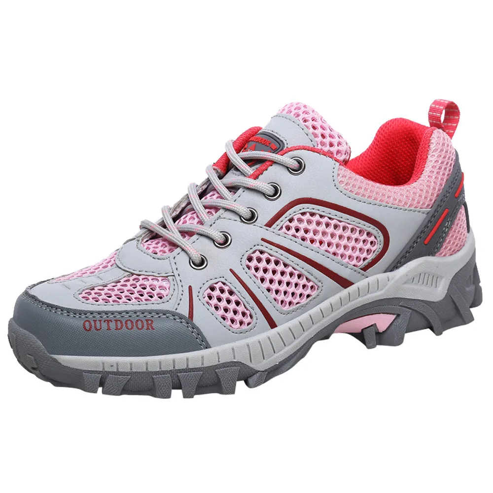 KLV/женская уличная обувь из сетчатого материала для альпинизма удобная спортивная обувь на шнуровке tenis feminino caminhada#5