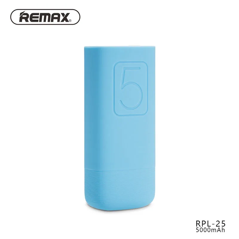 Remax 5000 мАч портативное зарядное устройство Mini USB Внешняя батарея для Iphone 8 X