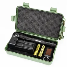 2018X800 фонарик светодиодный CREE XM-L2 Тактический Увеличить 2 Батарея 18650 безопасность и выживания Z816