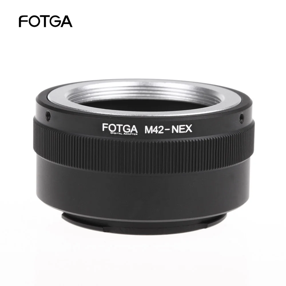 Металлическое кольцо адаптер Fotga M42 для объектива SONY NEX E mount камеры NEX3 NEX5n NEX5t A7 A6000