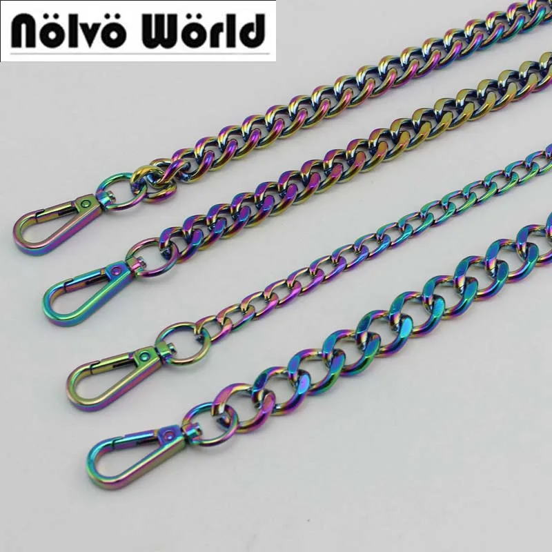 rainbow chain purse