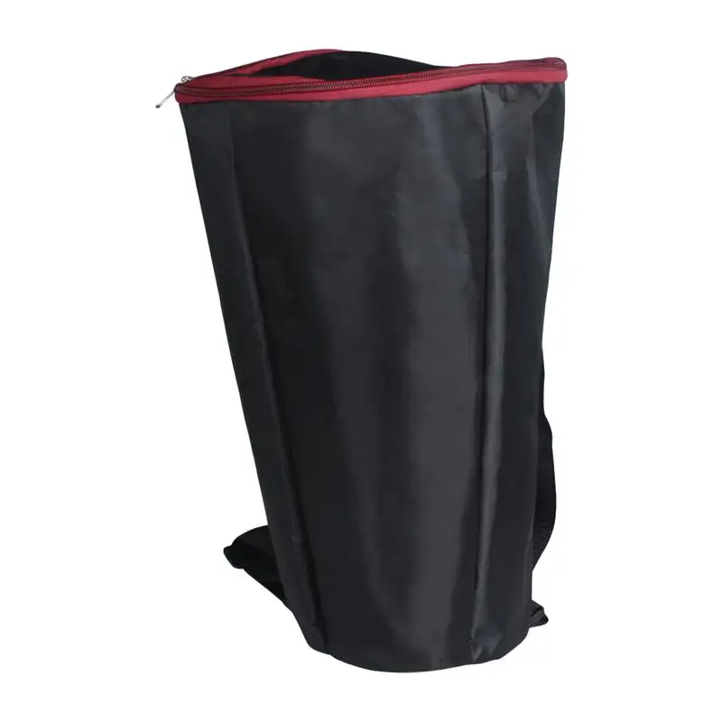8 дюймов Африканский барабан джембе Карри Чехол сумка для рюкзака Водонепроницаемый влагозащищенная цилиндрическая сумка(черный