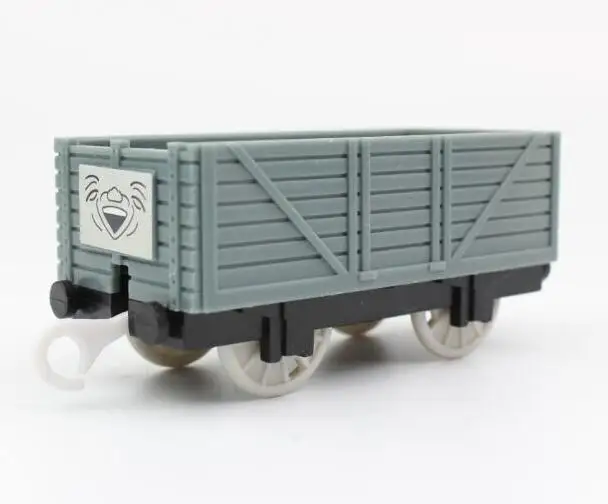 

TROUBLESOME TRUCK Electric Trains Motorized Train Set Compatible with Brio Train Track Railway Engine Locomotive Gift for Kids
