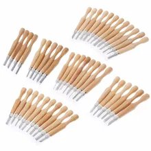 5/6/8/10/12 шт Ножи на дереве "сделай сам", набор инструментов для резьбы по дереву ручной резак долота