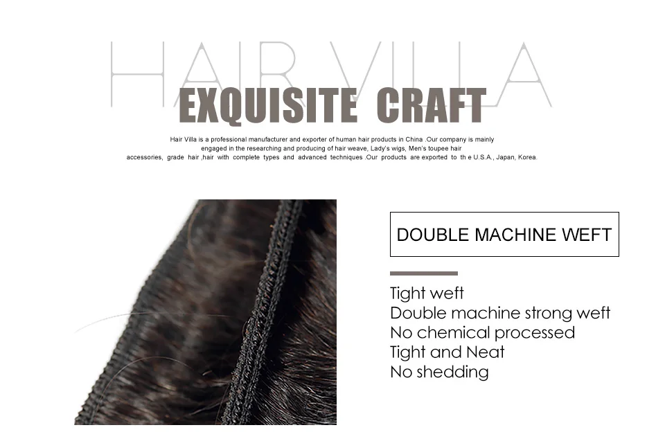 Hair Villa Remy Brazilian Straight Human Hair Bundles OT Gold for Salon Low Ratio Longest Hair PCT 15% Hair Extensions  (5)