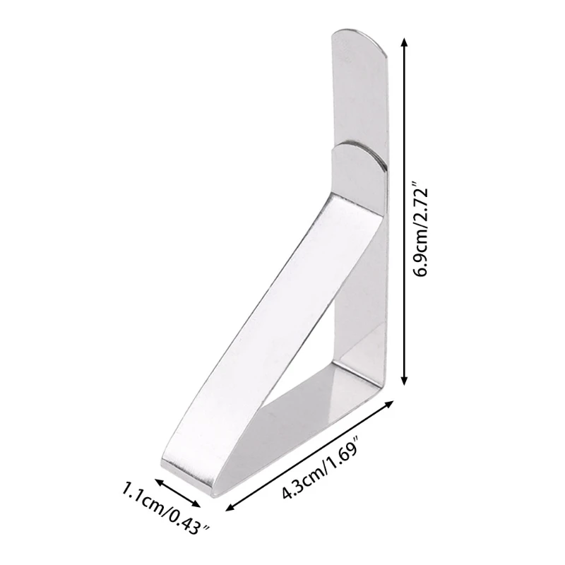 6 шт. зажимы для скатерти скатерть для пикника держатель из нержавеющей стали крышка стола зажимы для Дома кухни свадьбы партии Декор