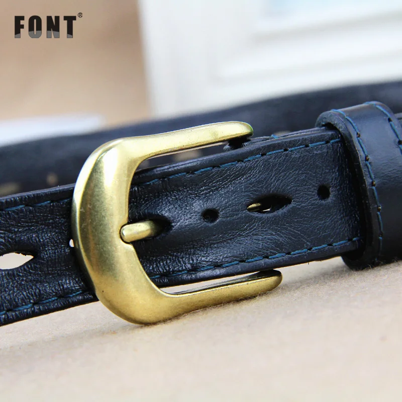 

Ms belt leather fashion casual head layer cowhide belt contracted pin buckle belts