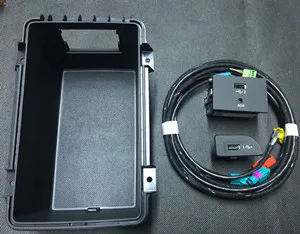 Для Audi A3 8V MIB 2 CarPlay MDI USB AUX розетка кнопка переключения - Название цвета: whole kit