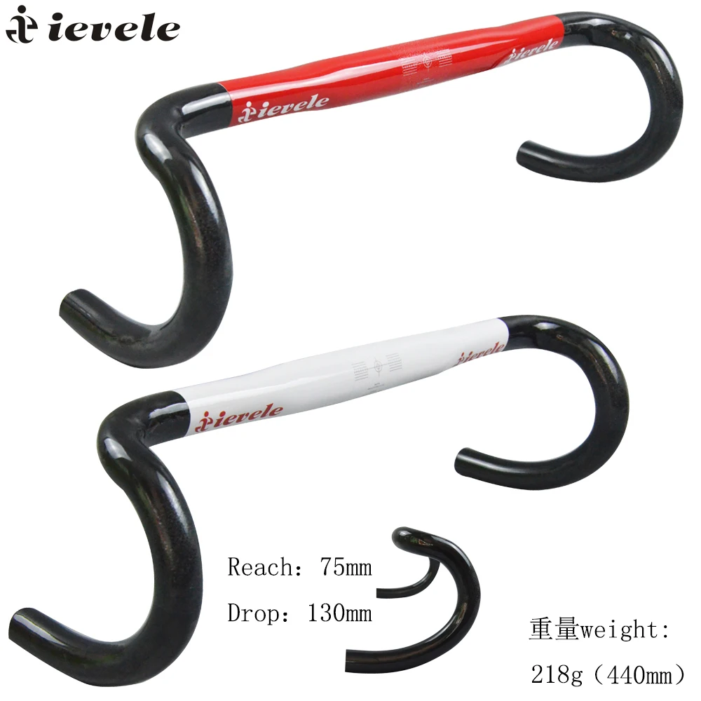 ievele Bicycle handlebar full Carbon Road Handlebars Bike Handlebar
