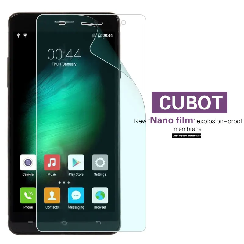 

Front Explosion-proof Nano Soft Film For Cubot H1 H2 Waterproof Screen Protector Phone Protective Films Cover Clear Protection
