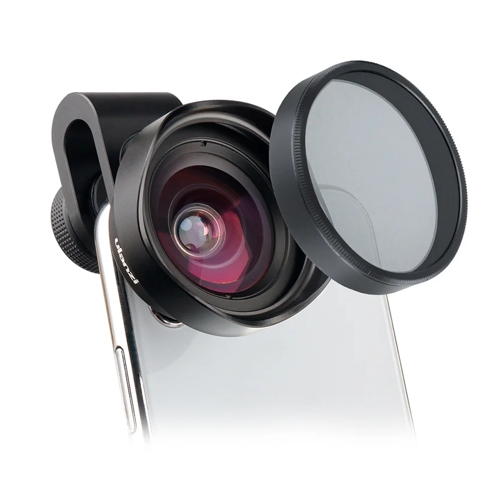 

Ulanzi camera Phone Lens with Ulanzi U-Rig Metal handheld video rig w/ CPL Camera Lens 16mm HD Wide Angle phone lens for ipone