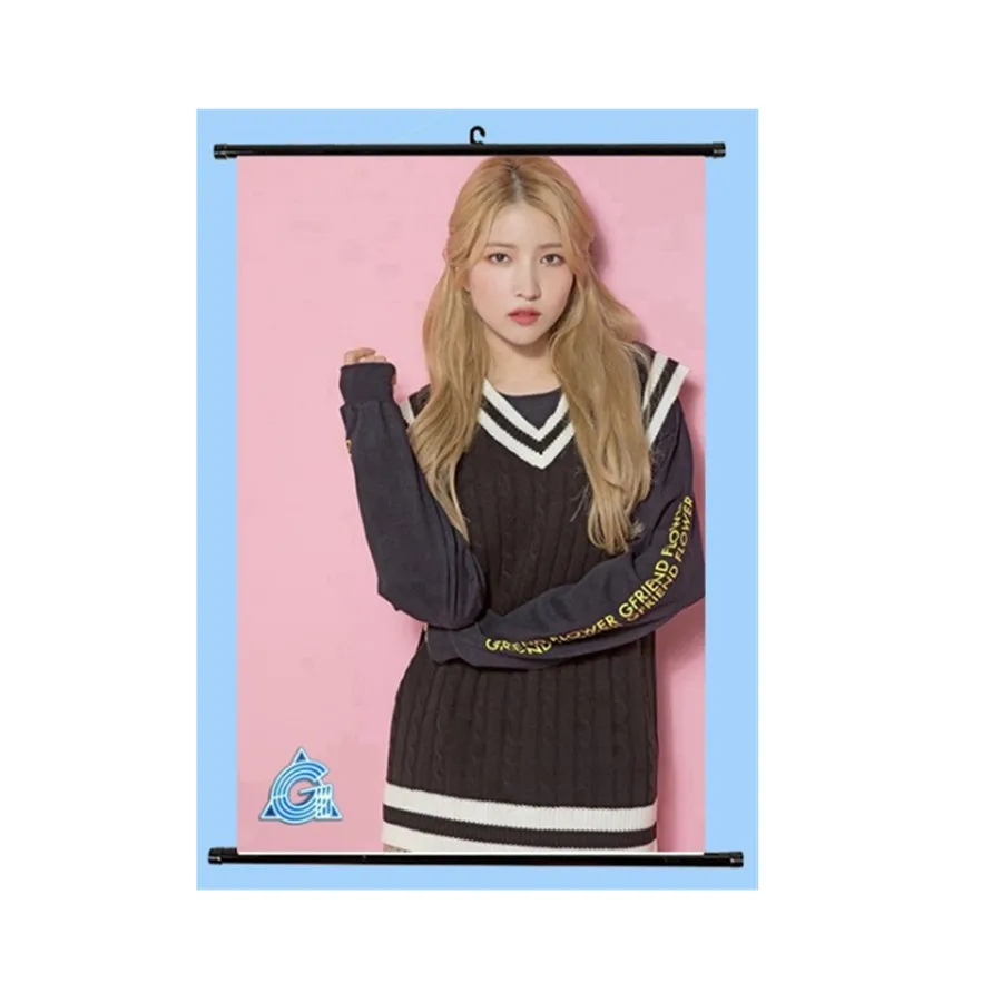 Kpop Gfriend членов повесить плакат вы Rin грех B мини прокрутки фотоальбом мкм J Ын ха дома любители украшения подарок - Цвет: 15