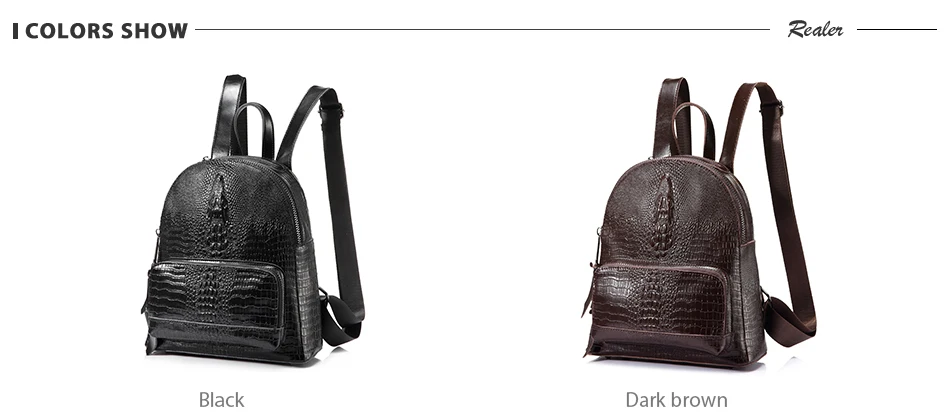 REALER женский рюкзак, сплит-кожаный рюкзак, школьный рюкзак для девочек подростков, рюкзак на плечо или через плечо для женщин, дизайнерский модный рюкзак