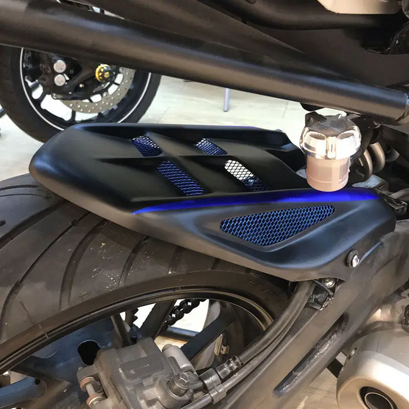 Для 2013 Yamaha FZ07 MT07 MT FZ 07 FZ-07 MT-07, синий, черный, заднее крыло для мотоцикла, крыло для шин, ABS пластик
