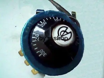 

1PCS 220V 50-300 Celsius 3-Pin Thermostat Temperature Switch Knob Controller Probe