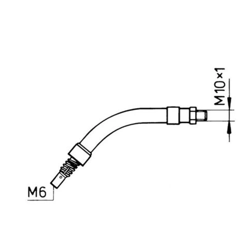 5x MB15/150 MIG сварочный фонарь, запасной комплект кожухов, наконечники сопла, пружины, запчасти для инструментов