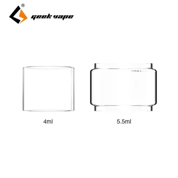 

Original GeekVape Replacement Glass Tube for Zeus Dual/Zeus X 4ml/5.5ml Capacity e cigs Zeus Dual/ Zeus X Glass Tube