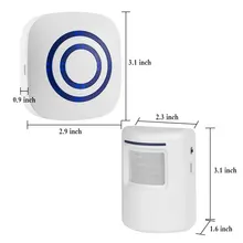 Крытый безопасности портативный 105 дБ PIR детектор движения Инфракрасный Противоугонный детектор движения домашняя система охранной сигнализации gsm датчик pir