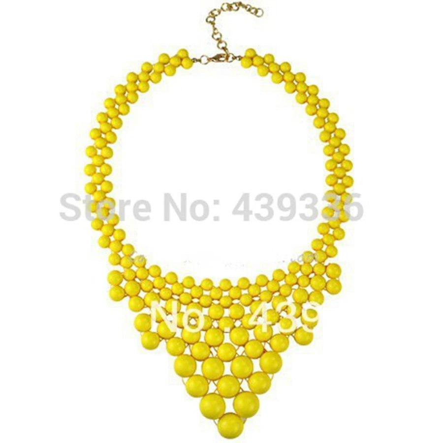 New Fashion Beaded Necklace, Statement Necklace, Party Necklace