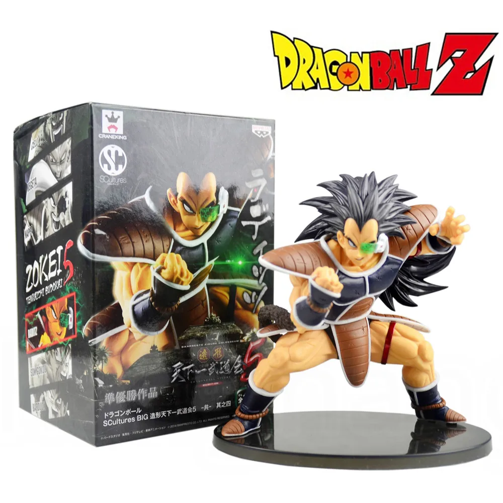 

Banpresto SCultures Dragon Ball Nappa Raditz PVC Action Figures15CM Dragon Ball Z Collectible Model Toy Doll Figuras DBZ