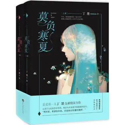 2 шт. Dingmo новейшие романы китайская книга история любви книга для взрослых китайский популярный новый-лето и Джейсон