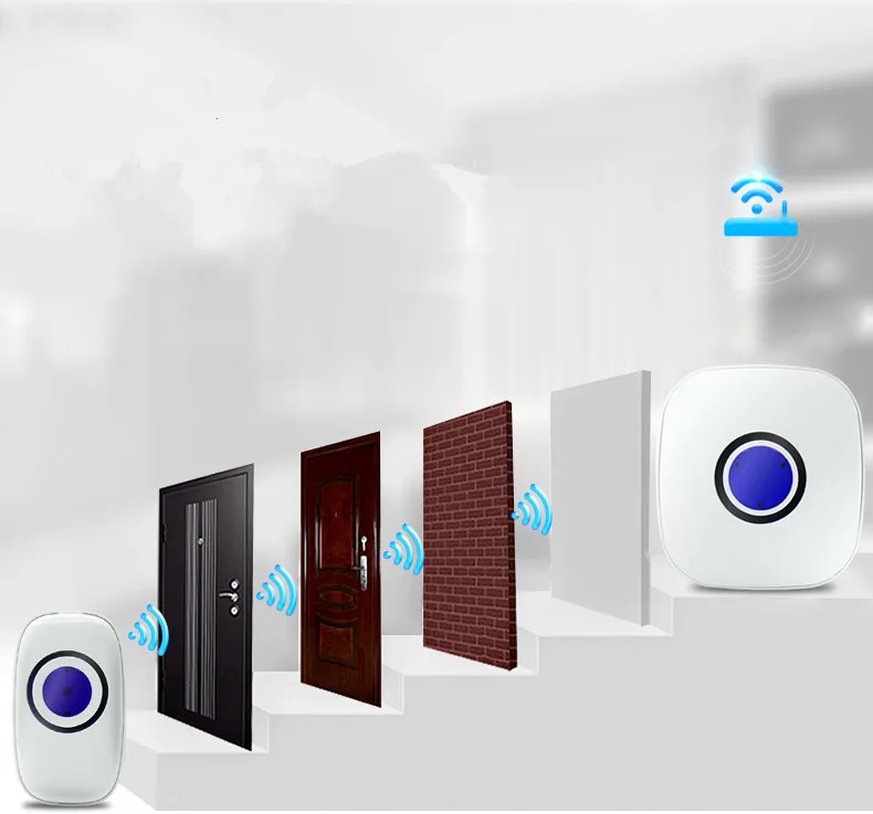 wireless doorbell home alarm