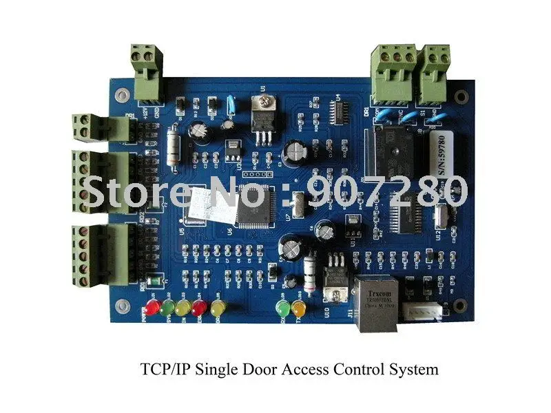 Оптовая продажа tcp/ip одной двери Управление доступом Панель