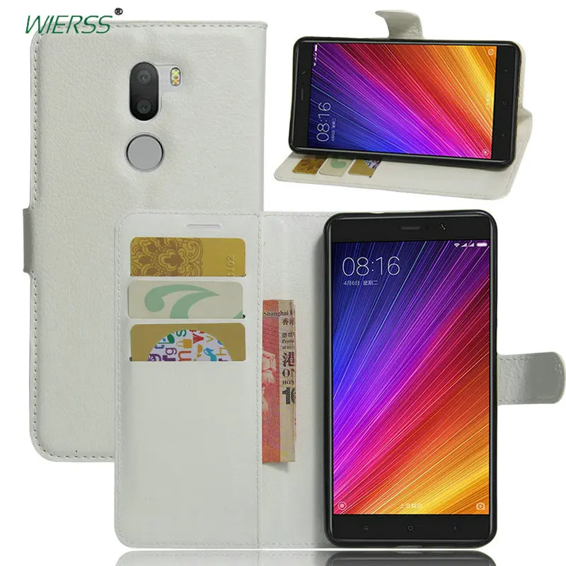 Роскошный кожаный чехол бумажник с откидной крышкой для Xiaomi Mi5s plus Mi 5s Pro Prime 5 7