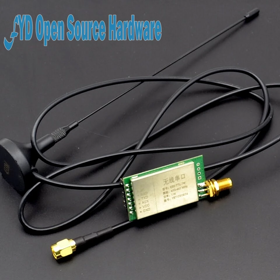 E32-TTL-1W 7500m 1W SX1276 LoRa 433MHz long range 7500m RF transceiver module 433M LORA with antenna