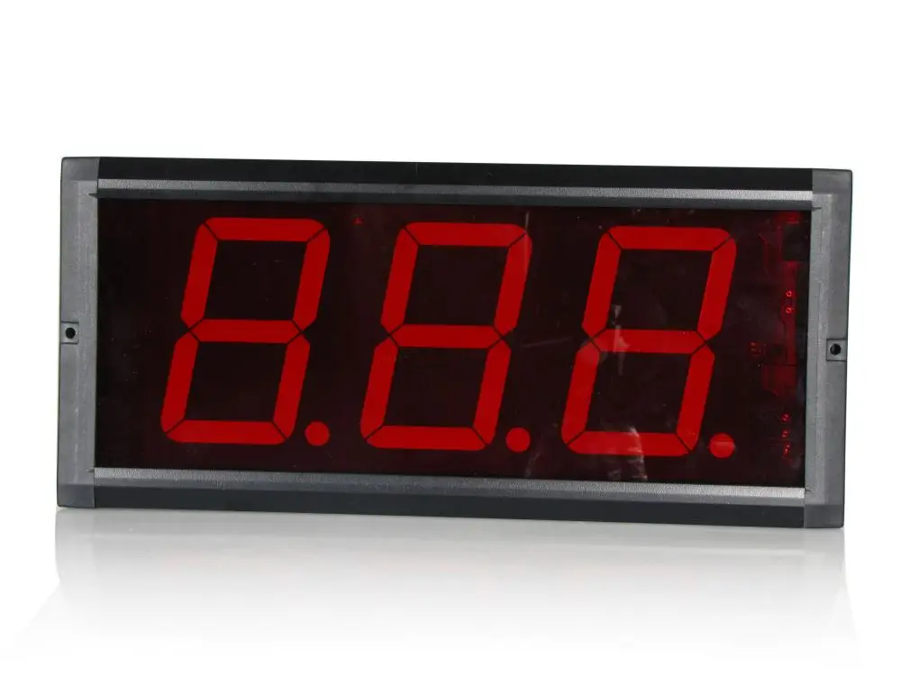 

4 inch 3 digit led digital counter christmas countdown clock
