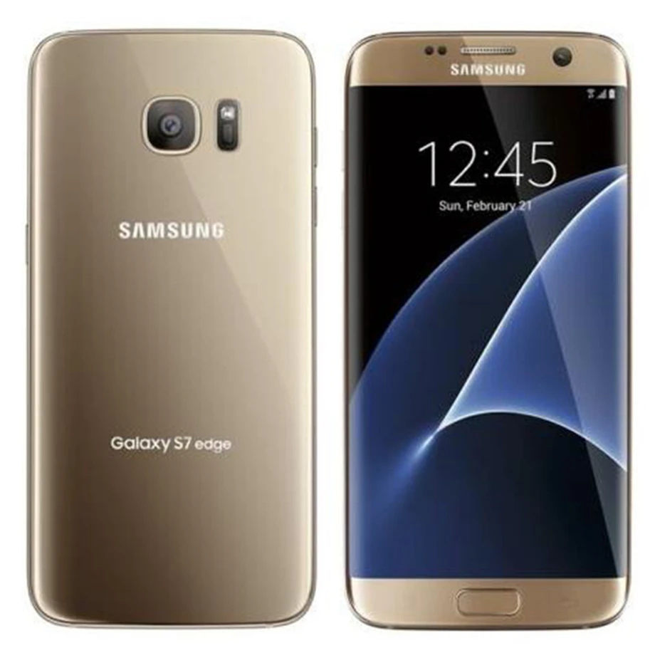 Samsung Galaxy S7 edge G935T G935A разблокированный LTE Android мобильный телефон четырехъядерный 5," 12 МП и 5 Мп 4 Гб ram 32 ГБ rom NFC