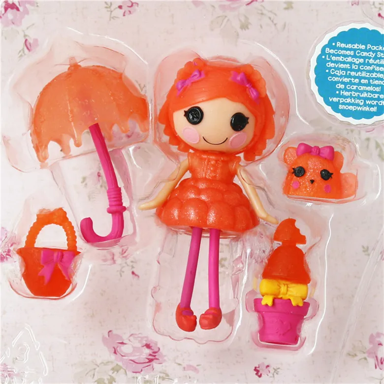 3 дюймов MGA куклы Lalaloopsy с аксессуарами, мини куклы для девочки игрушка театр свой уникальный стиль