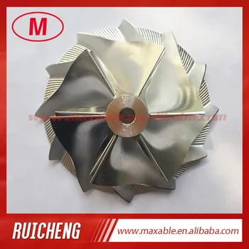 

CT27 57.04/76.13mm 6+6 blades turbo billet/milling/aluminum 2618 compressor wheel