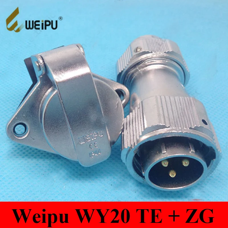 Оригинальные Weipu коннекторы WY20 TE + ZG 2 3 4 5 7 9 12 Pin штекер зажимного кабеля женский