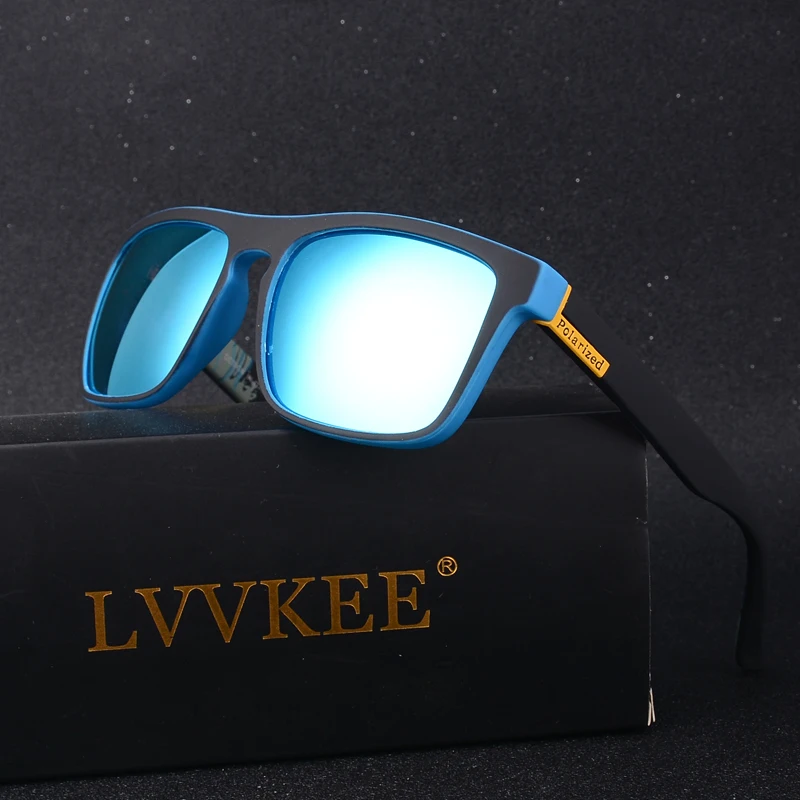 

2019 luxury brand Classic fashion Men Women Polarized sunglasses UV400 H20 Blue 731 sun glasses Graffiti oculos Gafas male sport