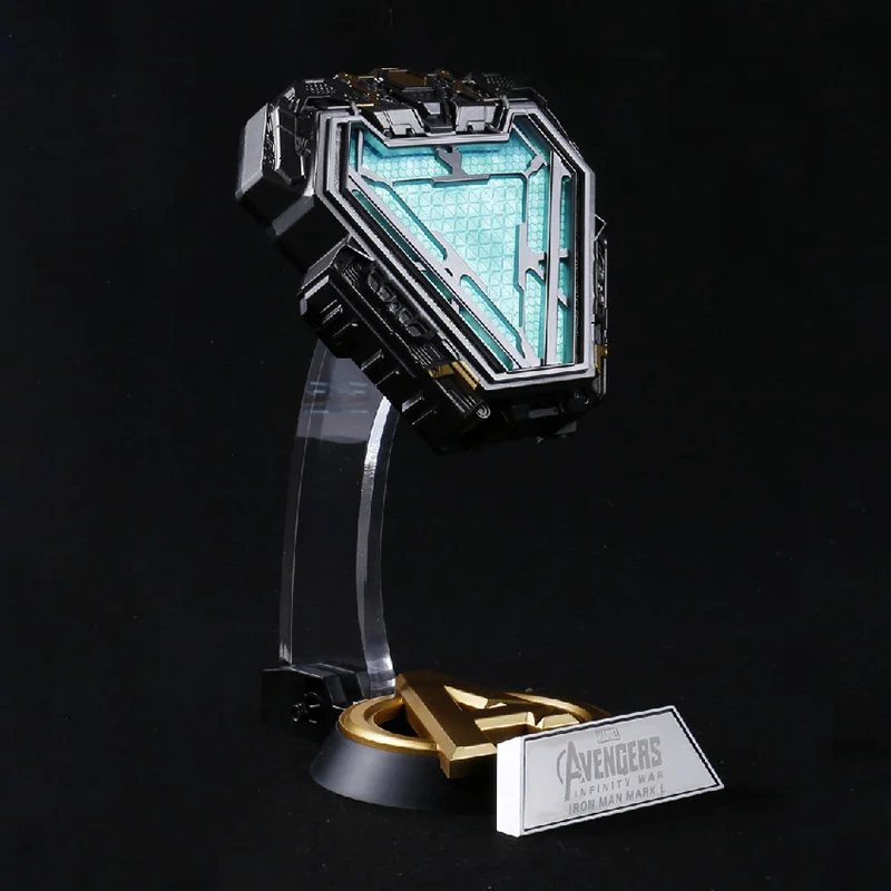 1:1 Scale Iron Man MK50 Arc Reactor With Stand Collectible Action Figure Model Toys MARK 50 Ironman Reactor Gifts For Men Kids