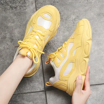 

Fashion Running Shoes For Women Breathable Mesh Women Sport Shoes Lace-up Woman Sneakers Zapatillas Mujer Deportiva Z1-05