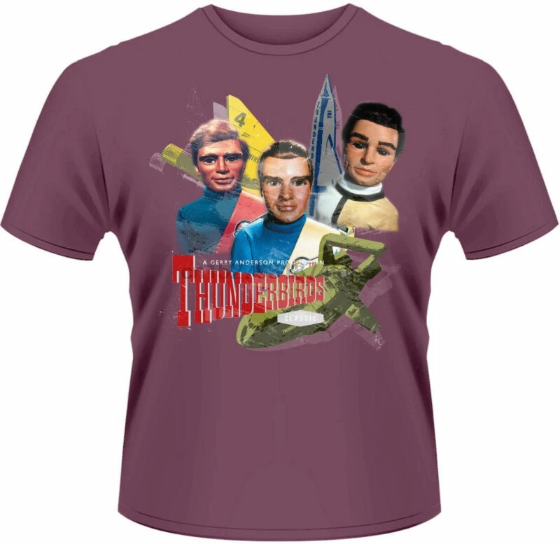 

Thunderbirds 'Tracy Brothers' (Gerry Anderson) 60's T Shirt - New & Official